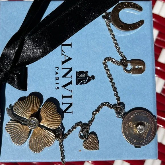 Lanvin Paris Lucky Charm Necklace